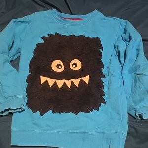 Garanimals Blue Fuzzy Monster Sweatshirt